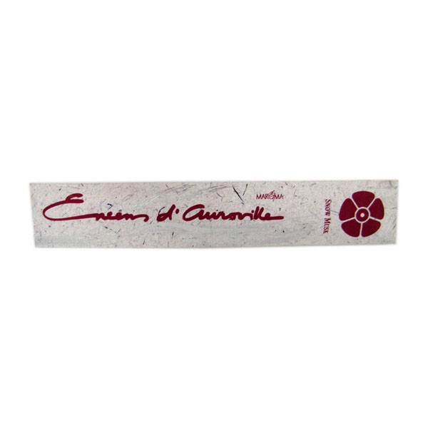 Snow Musk-Encens d\'Auroville Maroma