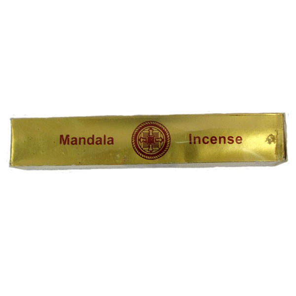 Mandala Incense - Gold 5\"