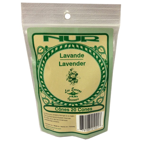 Lavender - Nur Incense Cones