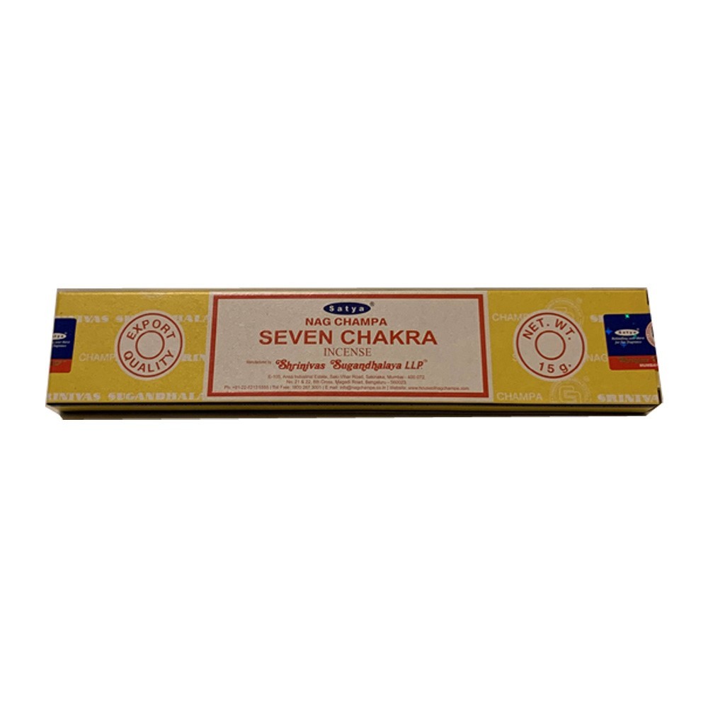Seven Chakras – Satya 15gms Incense Sticks