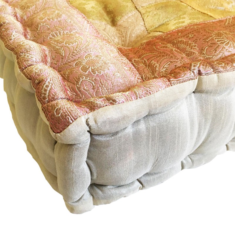 Meditation Cushion - Square White