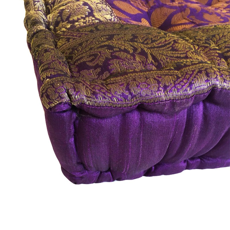 Meditation Cushion - Square Purple