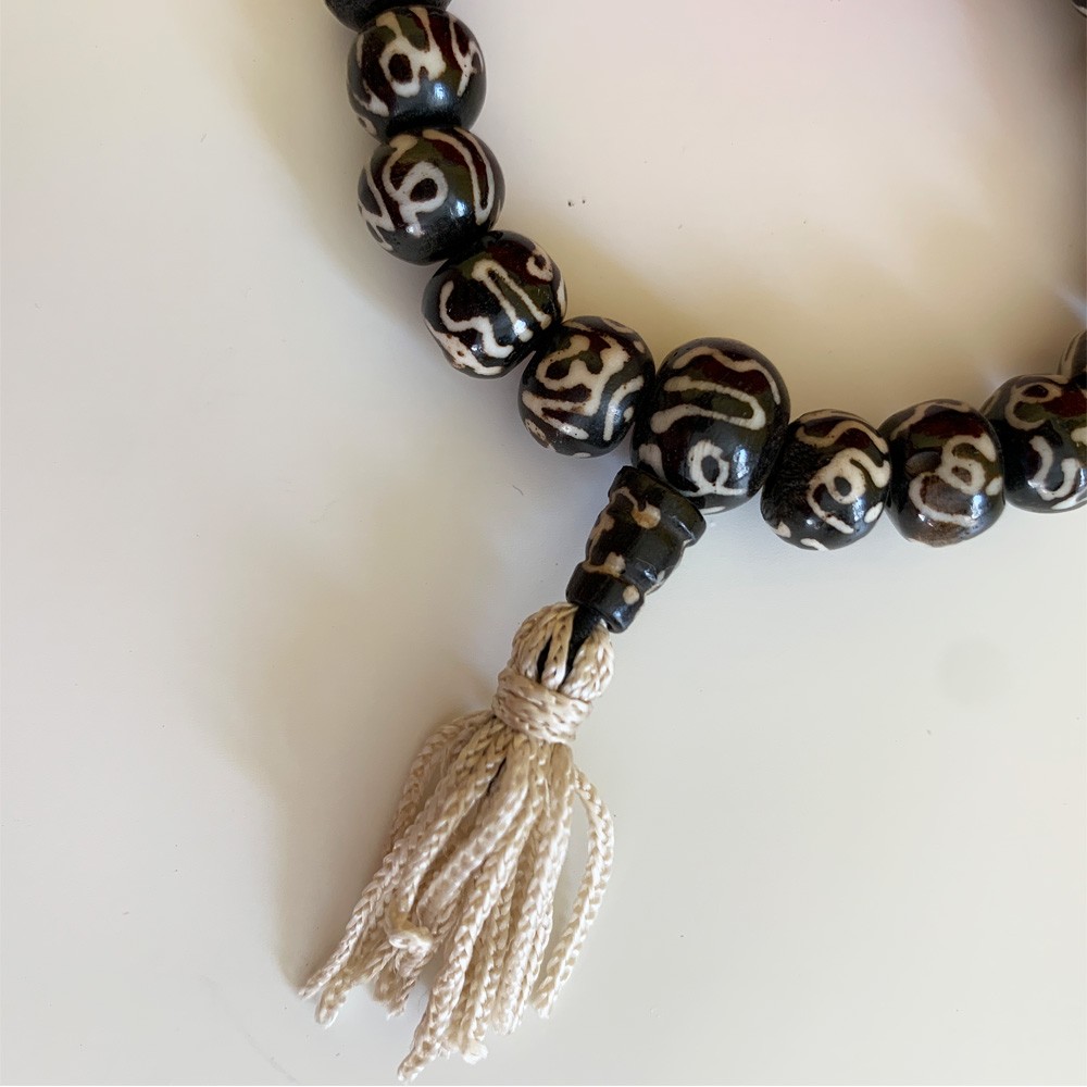 Tibetan Mala Bracelet - Bone
