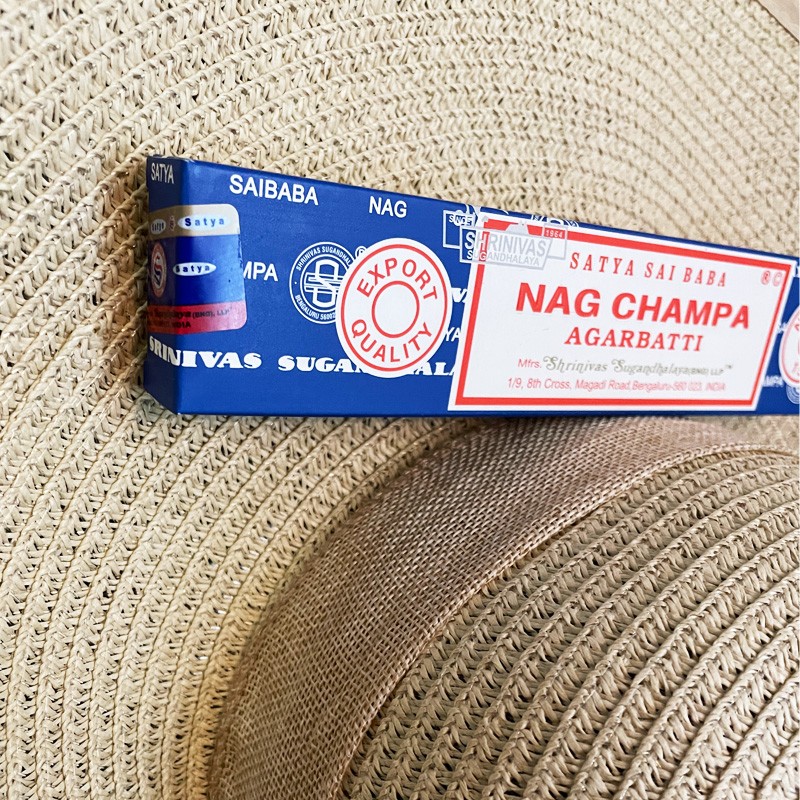 Nag Champa - Satya 15 gms Incense Sticks