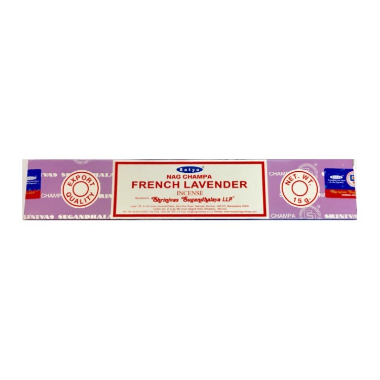 French Lavender - Satya 15gms Incense Sticks