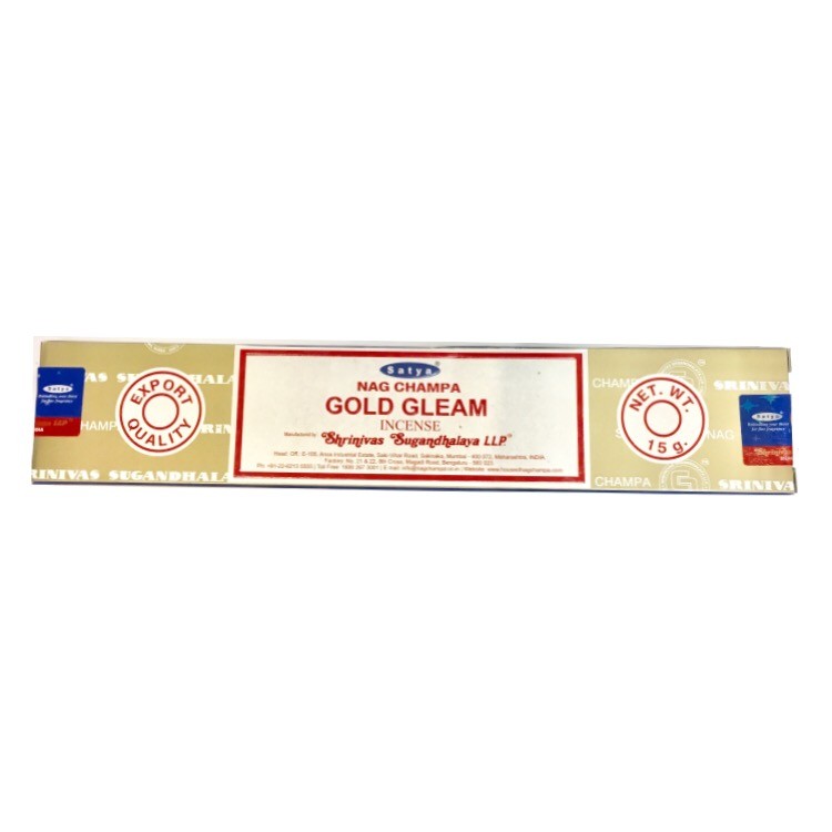 Gold Gleam - Satya 15gms Incense Sticks