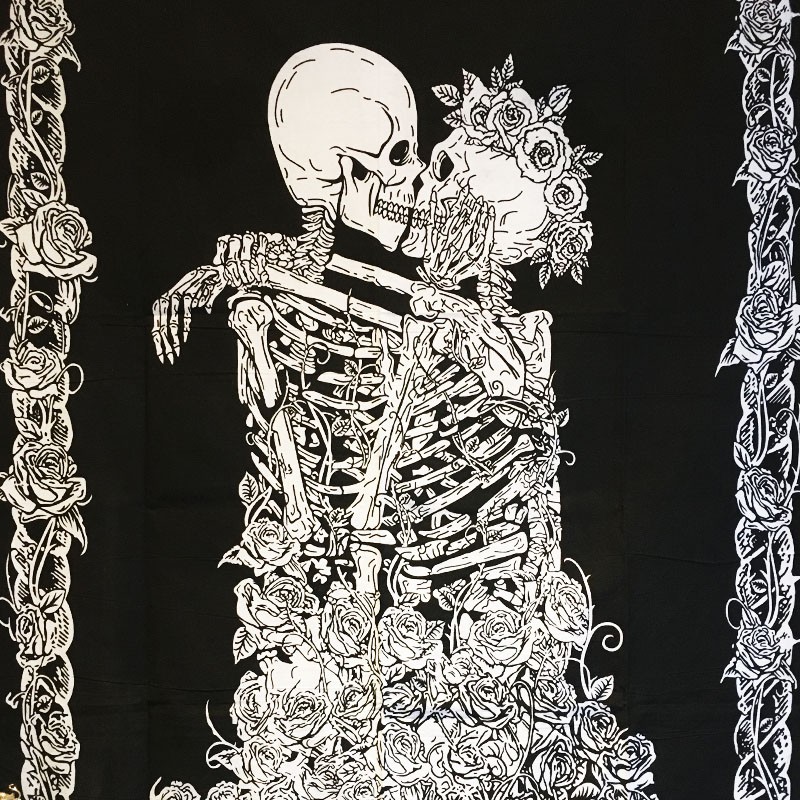 Tapestry - Skeleton Lovers