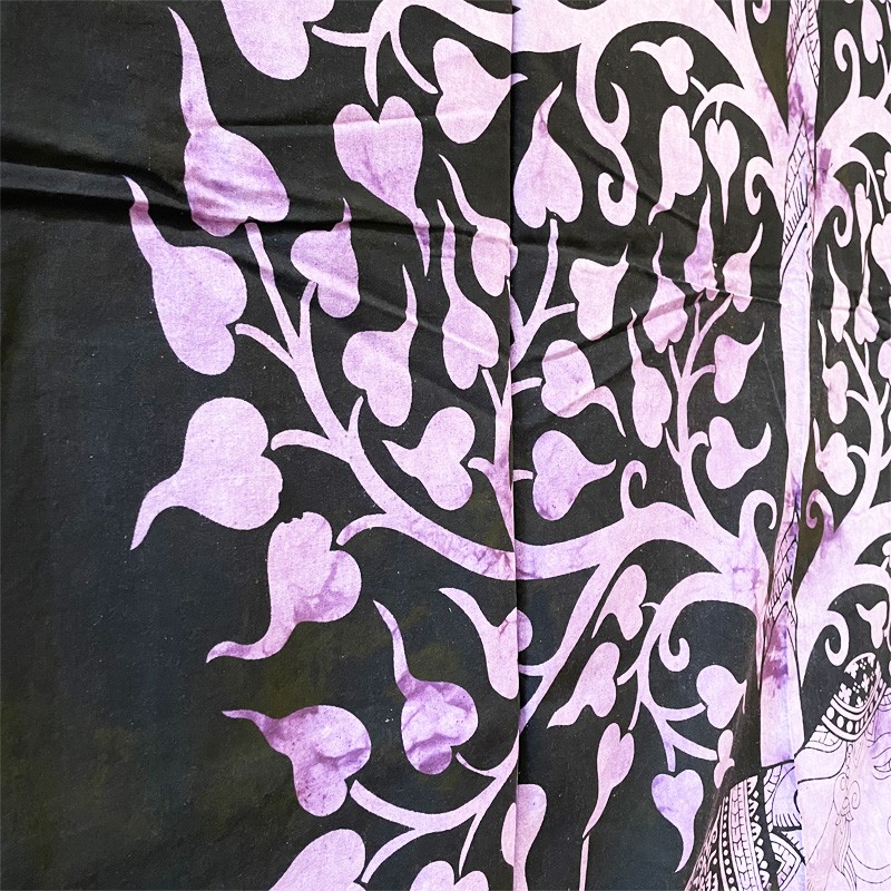 Tapestry - Elephant Tree of Life (Purple)