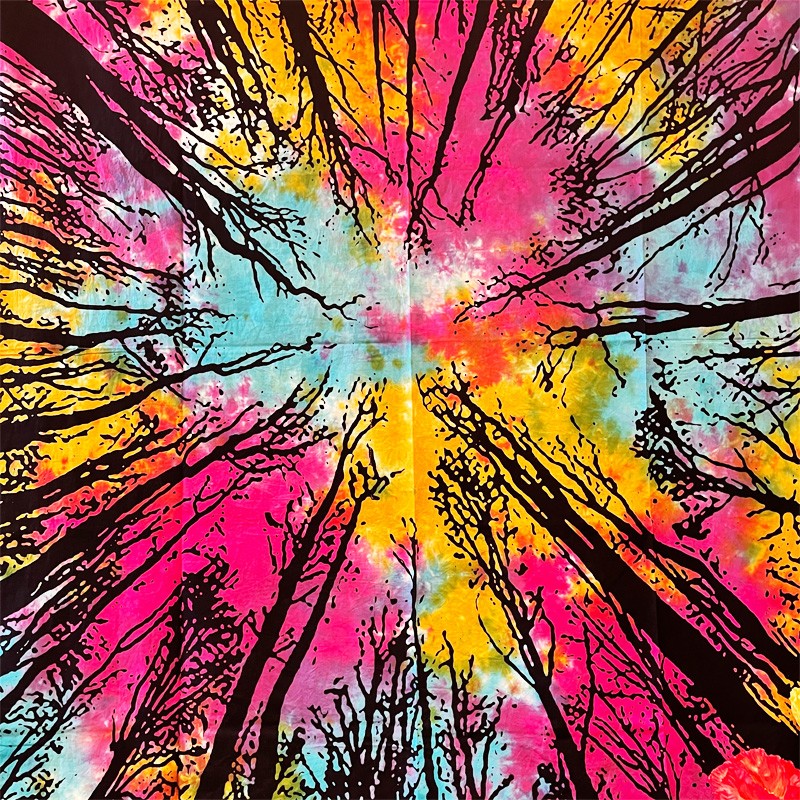 Tapestry - Trees (Tie-Dye)