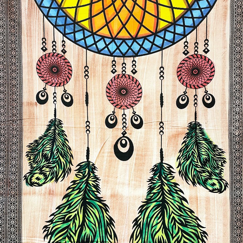 Tapestry - Modern Dream Catcher (Painted)